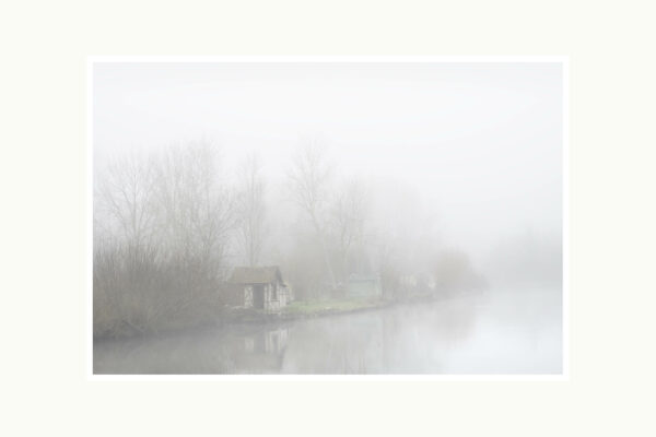 Rives De Nullepart : tirage photo 60_40 des rives de la Somme par temps de brouillard